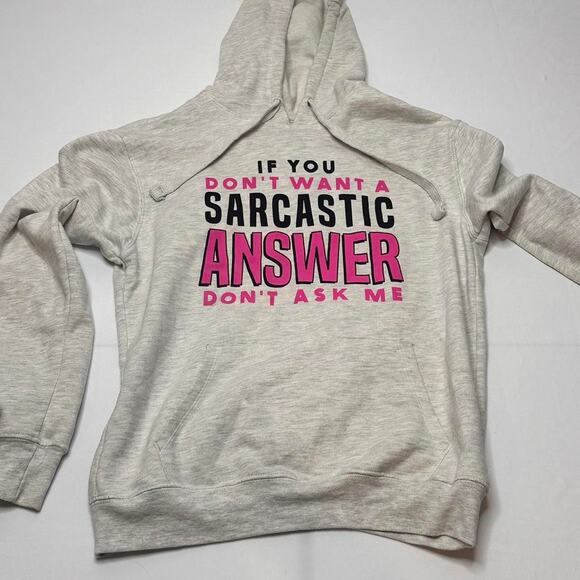 Wound Up 2000s Size Small Fun Graphic Y2K Light Weight Cotton Hoodie - Picture 1 of 5